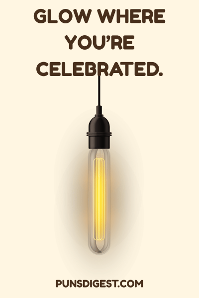 Fun Glow Puns