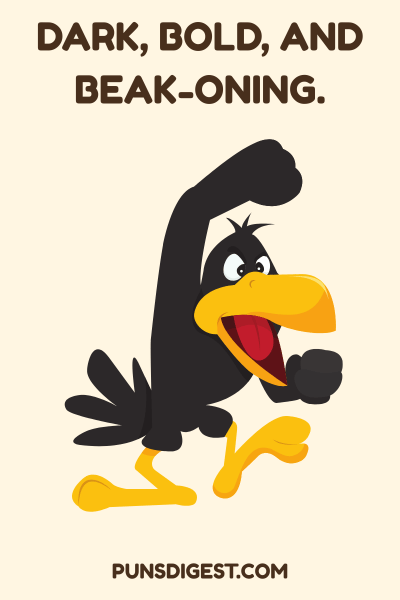 Instagram Crow Puns