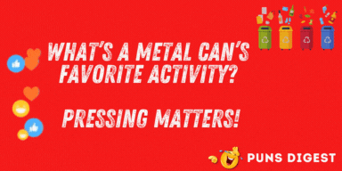 Metal and Glass Recycle Puns