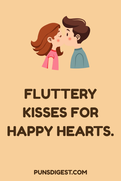 Cute Kiss Puns