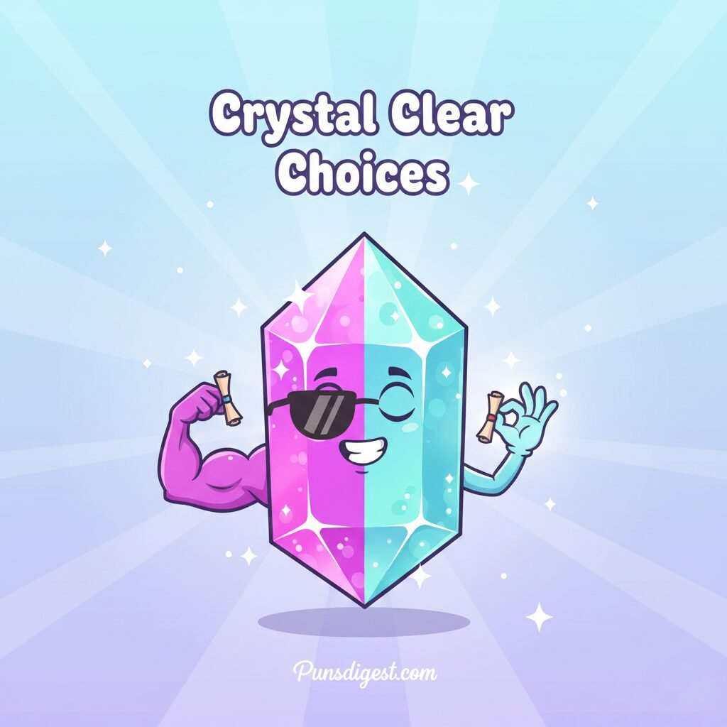 Funny Crystal Puns