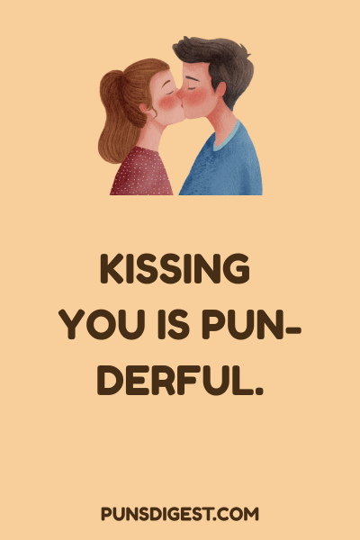 Funny Kiss Puns