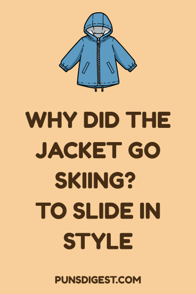Jacket Puns One Liners