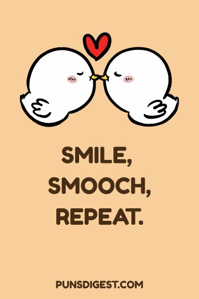 Kiss Puns for Instagram