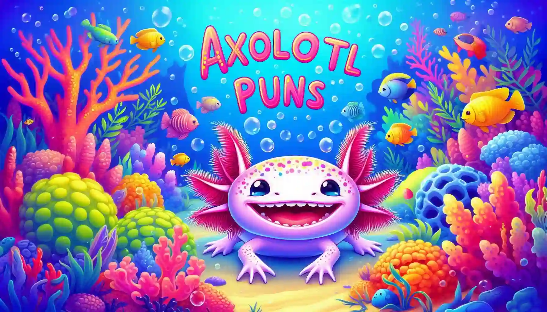 200+ Axolotl Puns to Rescue Any Boring Mood Today
