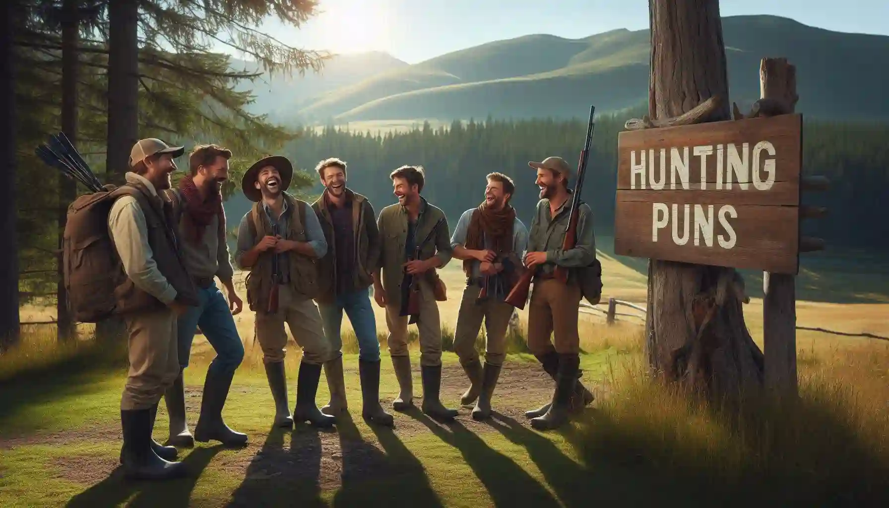 200+ Funny Hunting Puns for Cards, Jokes, and Hunting Gifts