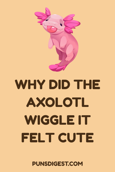 Cute Axolotl Puns