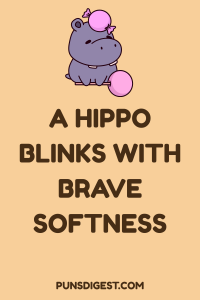 Cute Hippo Puns for Kids