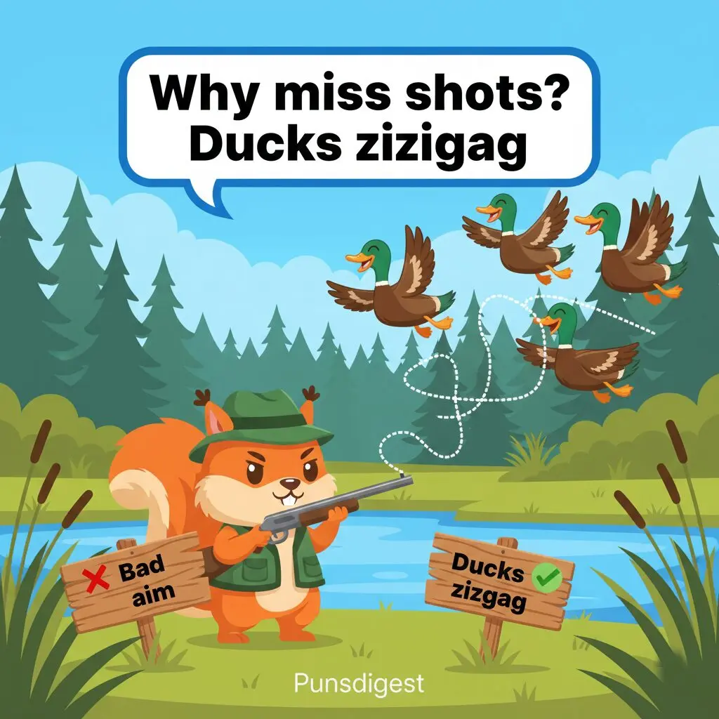 Duck Hunting Puns