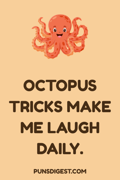 Funny Octopus puns
