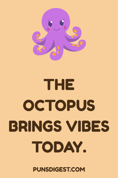 Octopus puns for instagram