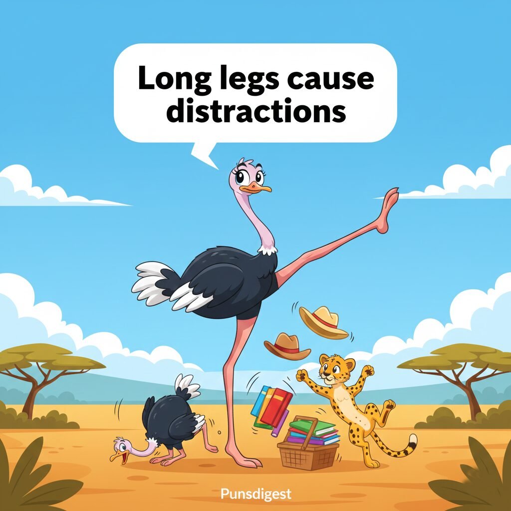 Dirty Ostrich Puns