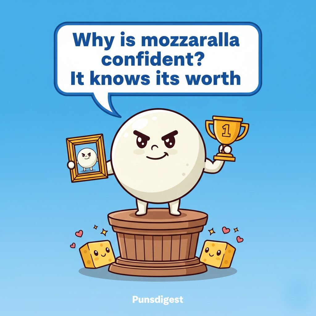 Funny Mozzarella Puns