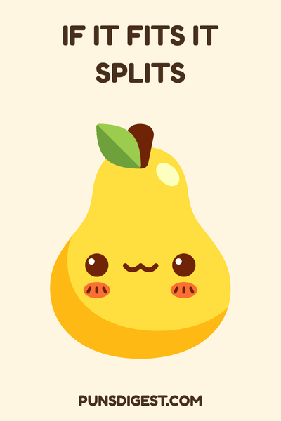 Cute Pear Puns