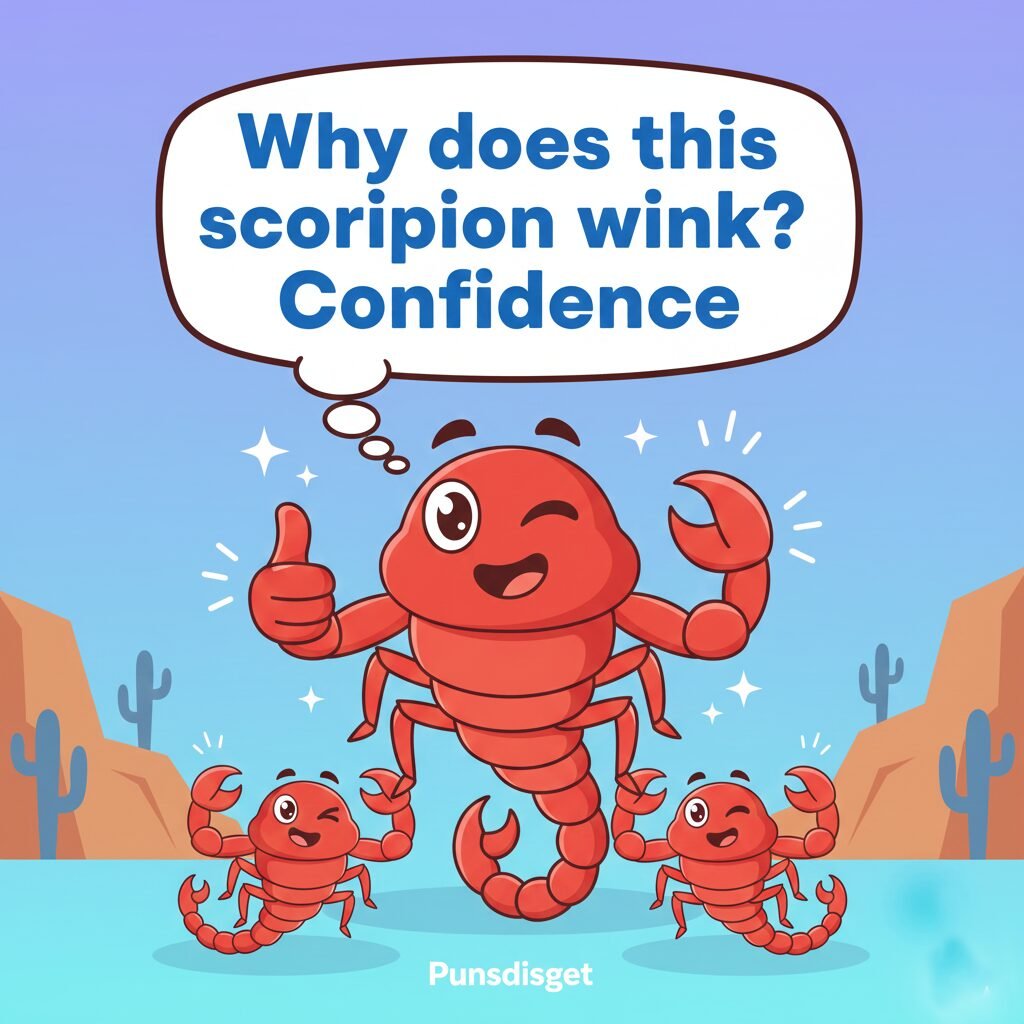 Cute Scorpion Puns