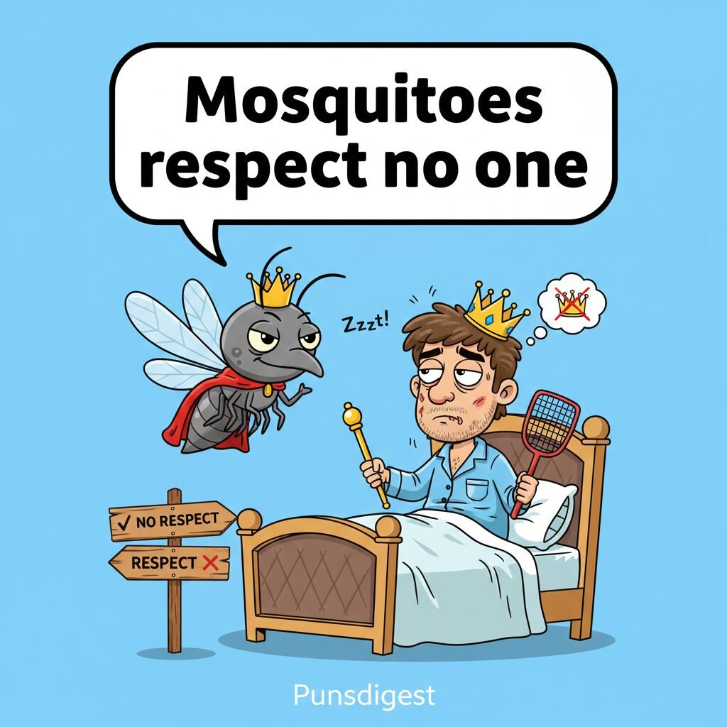 Funny Mosquito Puns