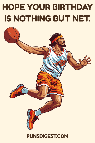 Basketball Puns for Birthday