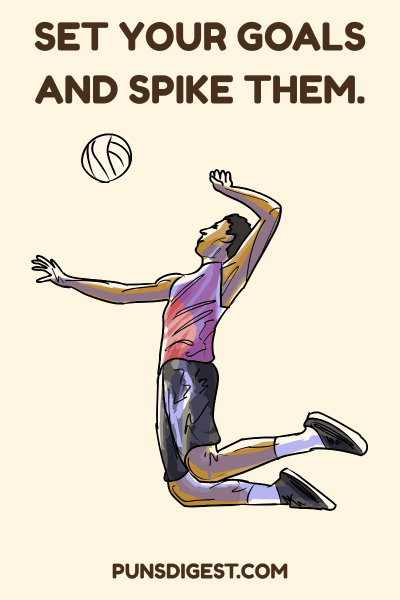 Best volleyball Puns