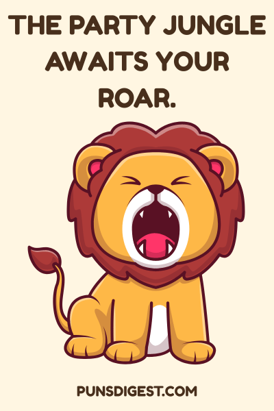 Birthday Lion Puns