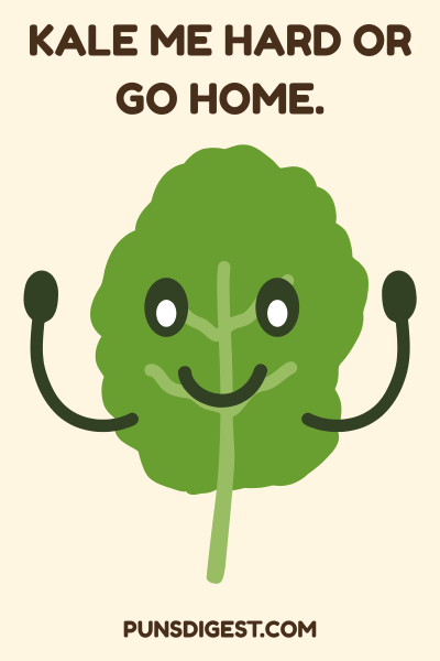 Caption Kale Puns