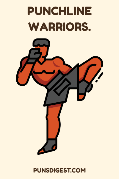 Classic MMA Puns