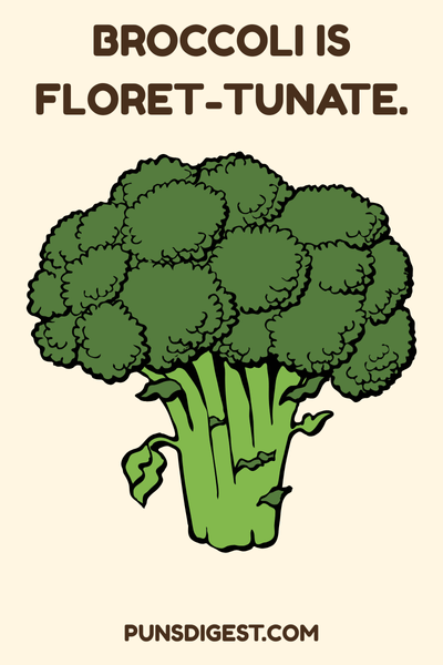 Cute Broccoli Puns