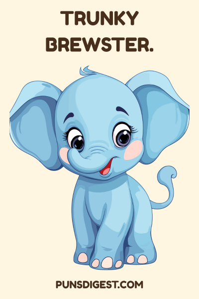 Elephant Baby Names Puns
