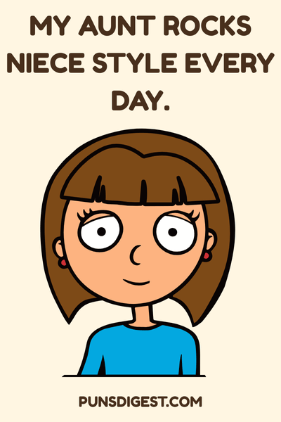 Funny Aunt Puns