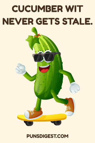 Funny Cucumber Puns