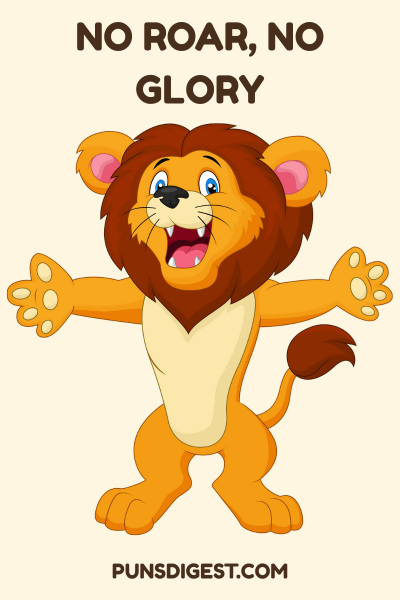 Funny Lion Puns