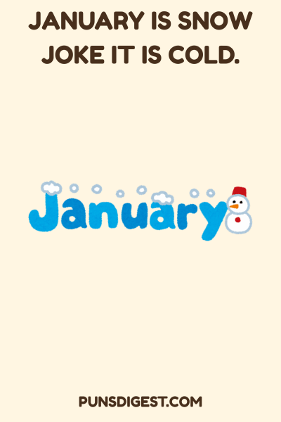 January Puns for Kids