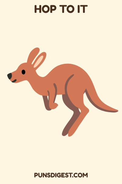Kangaroo Puns for Instagram
