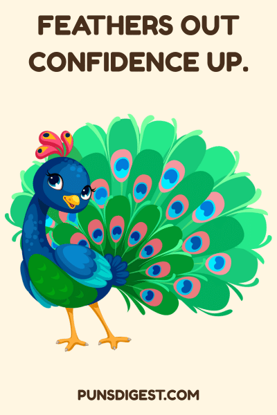 Love Peacock Puns