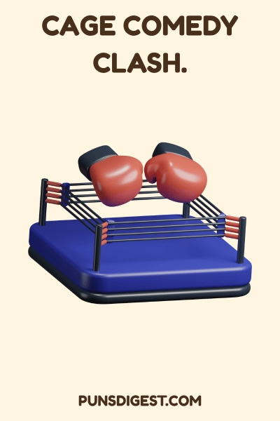 MMA Social Media Caption Puns