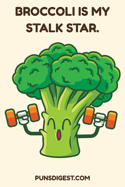 One Liner Broccoli Puns