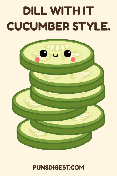 One Liner Cucumber Puns