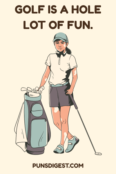 One Liner Golf Puns