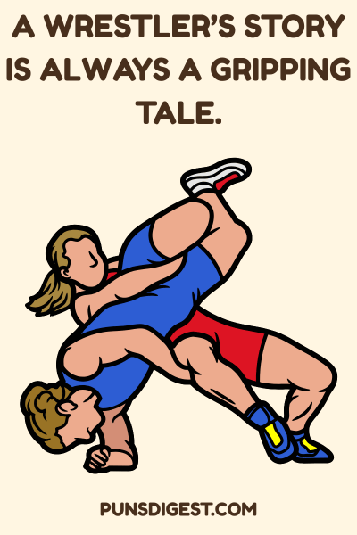 One Liner Wrestling Puns