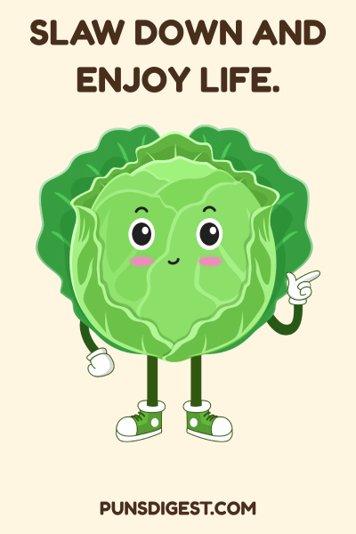 Romantic Cabbage Puns