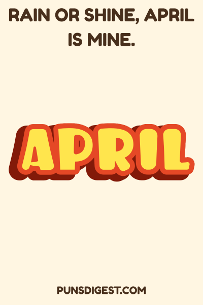 Short April Puns