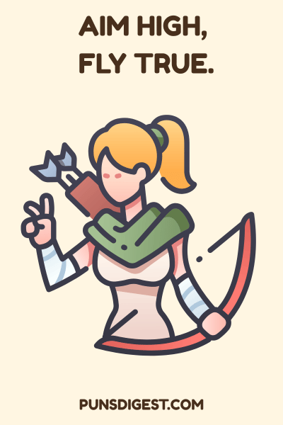 Short Archery Puns