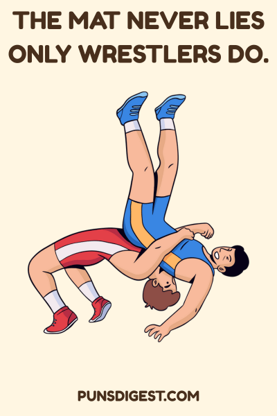 Short Wrestling Puns