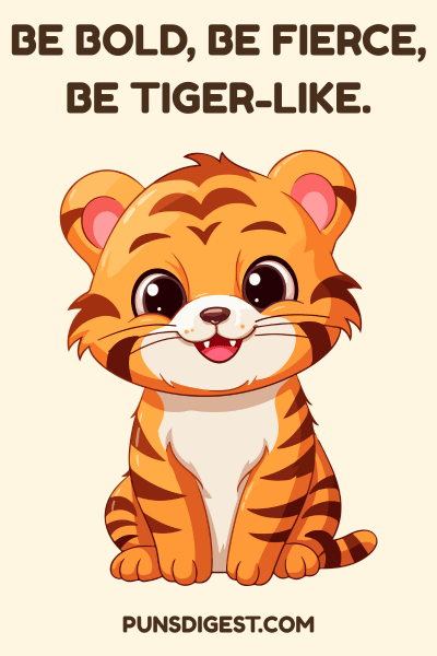Tiger Love Puns