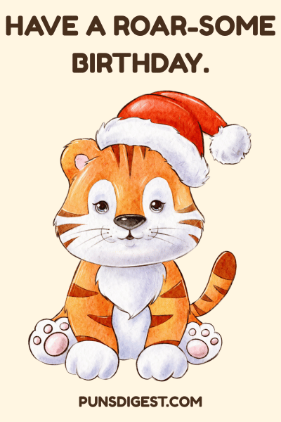 Tiger Puns for Birthday