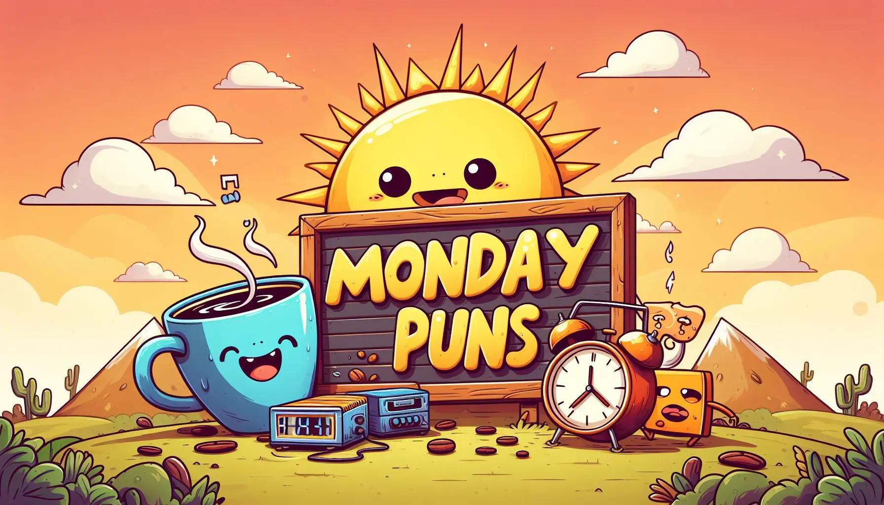 210 Monday Puns That Ease the Morning Grind