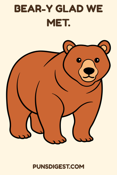 Bear Puns Love
