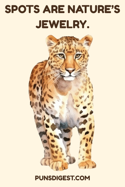 Clever Leopard Puns
