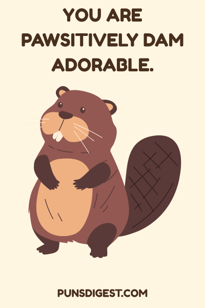 Cute Beaver Puns