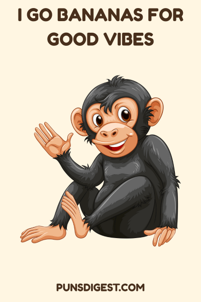Cute Chimpanzee Puns