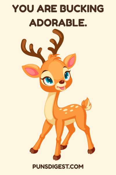 Cute Deer Puns